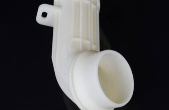 3D Printing Nylon Car Exhaust Pipe Model