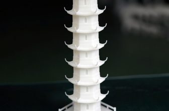 3D Printing Pagoda Model