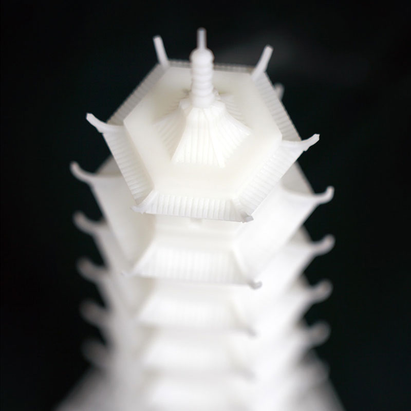 3D Printing Pagoda Model (2)