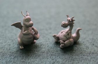 3D Printed Fire-Breathing Dragon Metal Statue Model