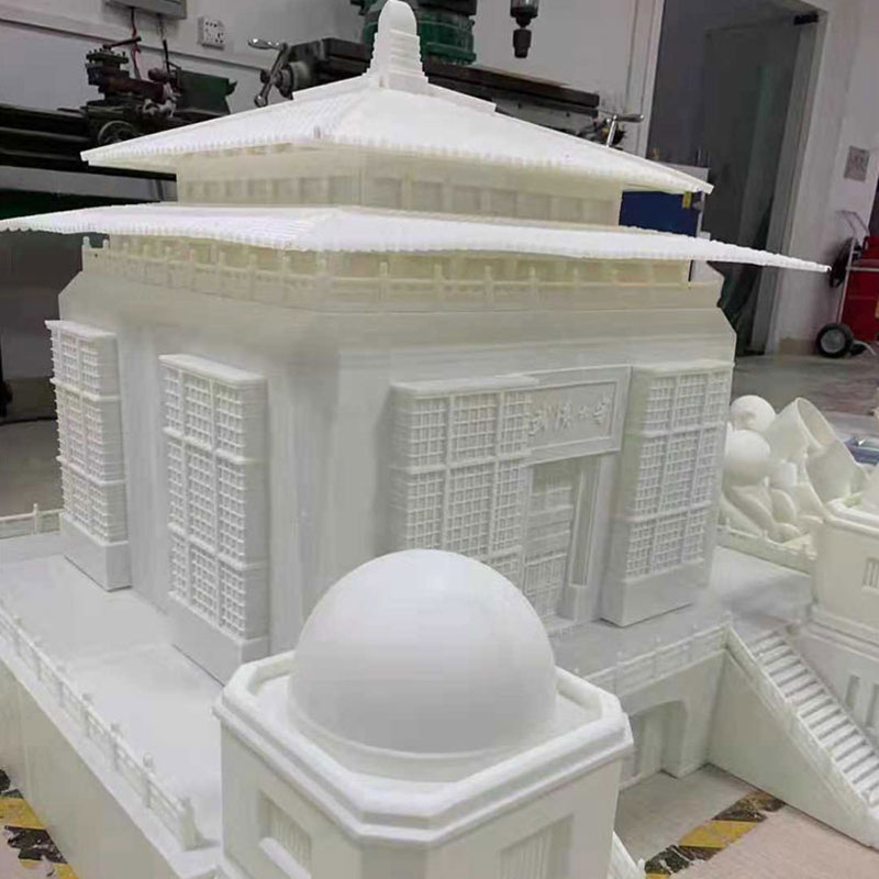 3D Printing Model Of Wuhan University School Gate (1)