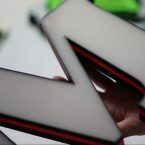 3D Printed Luminous Characters Word M