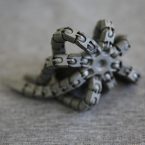 3D Printing Metal Octopus Model