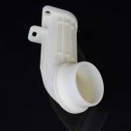 3D Printing Nylon Car Exhaust Pipe Model