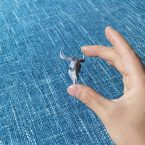 3D Printing Personalized Bull Head Metal Jewelry