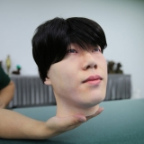 Coloring Human Heads Statue And Making Silicone Human Skin Masks
