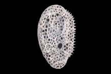 “Reverse” 3D printing method to make bone repair scaffold implants faster