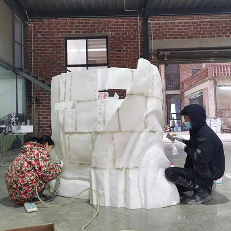 Large Sculpture Model 3D Printing Prototype