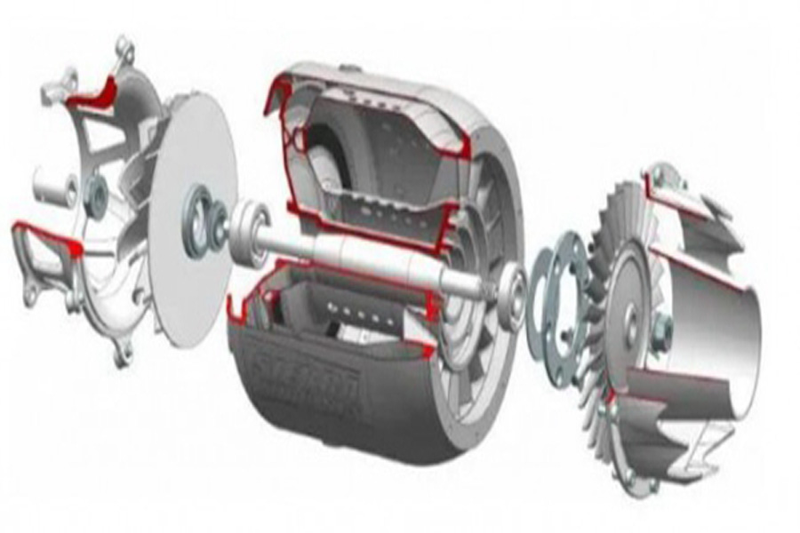 The number of parts is reduced from 61 to 1, the case shows the prospect of 3D printing micro-jet engine