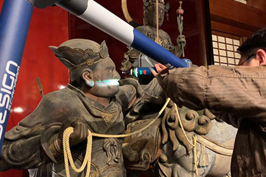 3D scanning cultural relics