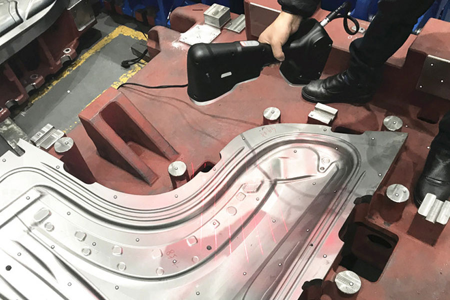 Accurate inspection of body sheet metal parts in 10 minutes