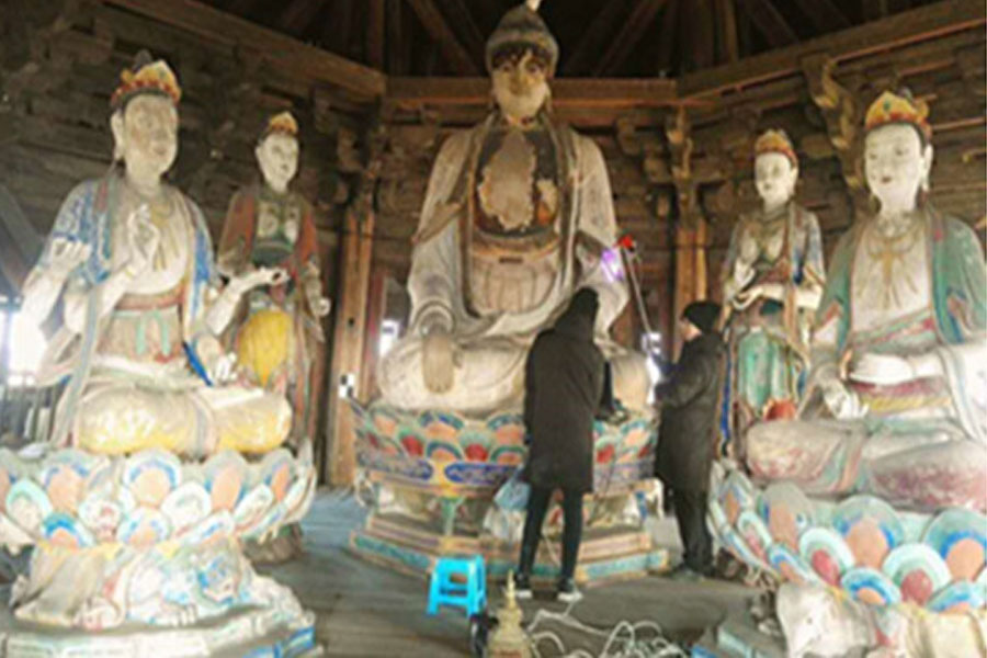 The Yingxian Wooden Tower Of Large Scene 3D Scanning