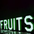 3D Printing Electronic Signboard Logo Word