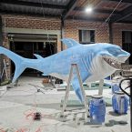 Big Shark Case 3D Printing Production